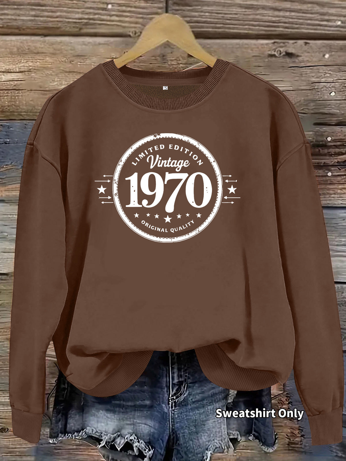 Sweat-shirt ample imprimé – photo 7 – Frippin'Dealz