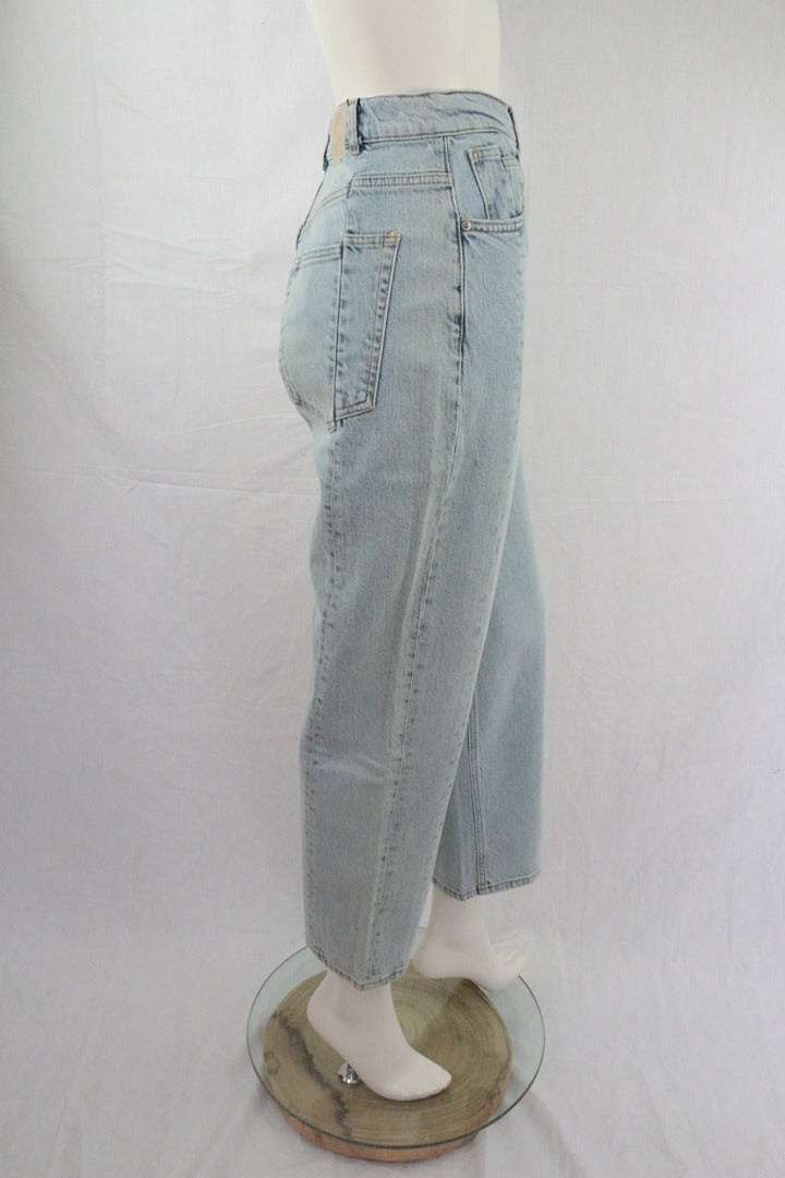 Jean Sisley droit bleu clair taille 33 - Neuf avec étiquette 90s vintage 4