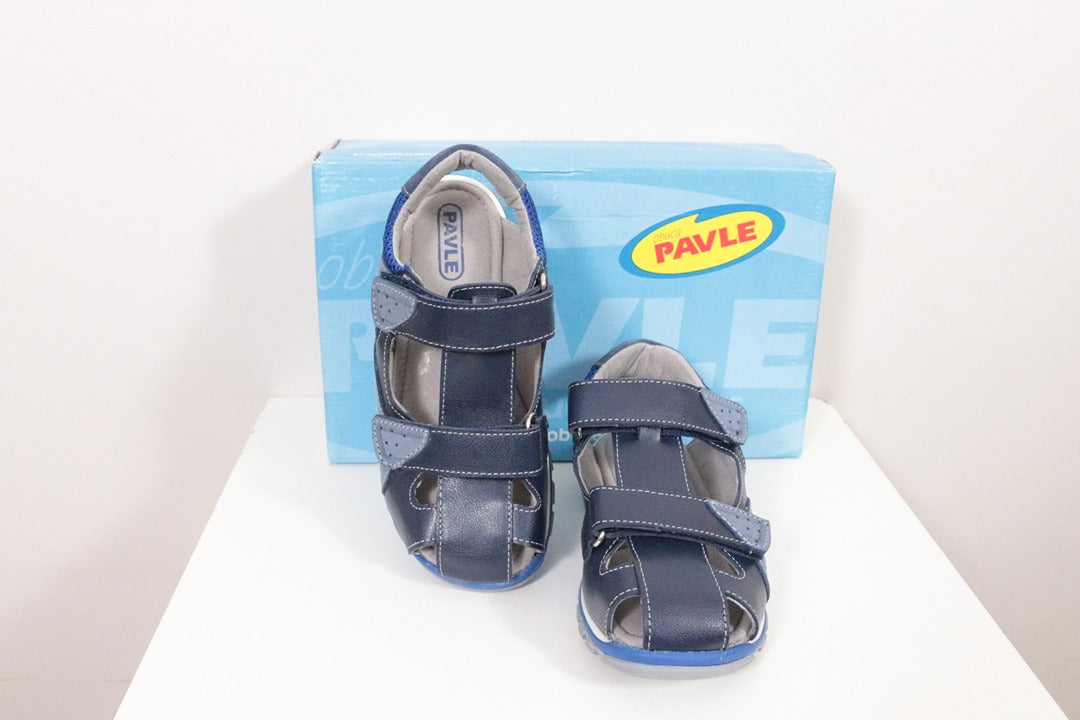 Sandales garçon Pavle bleu marine taille 33