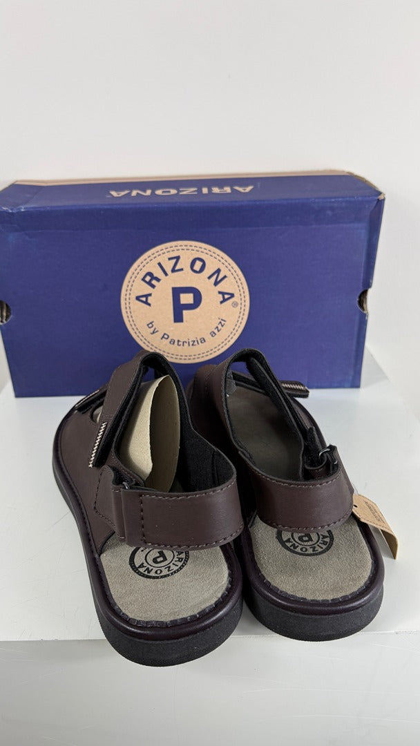 Mules en cuir marron Arizona Patrizia Azzi 42 6