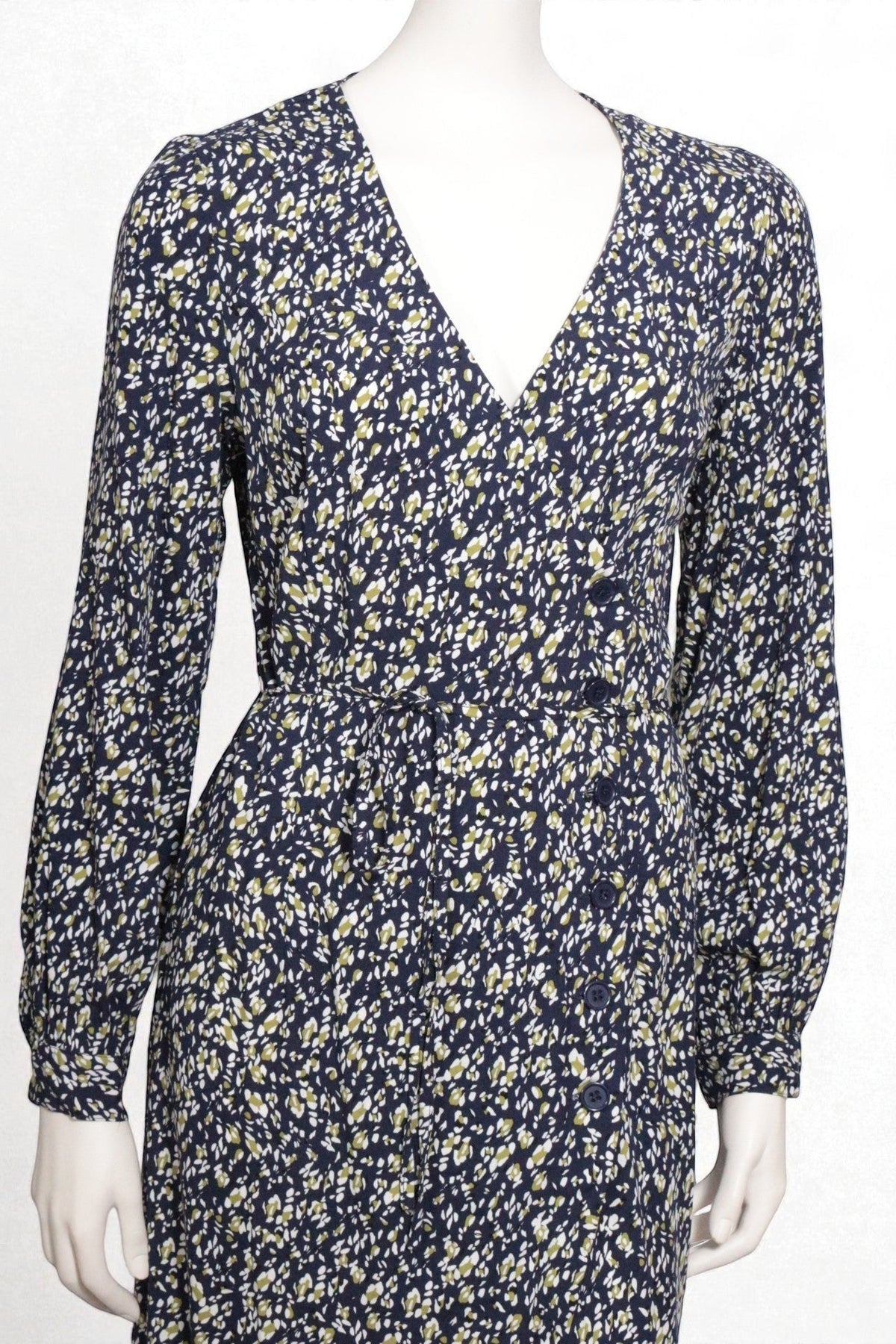 Etam Robe longue Viscose Bleu marine, Multicolore S Neuf | Frippin'Dealz – photo 7