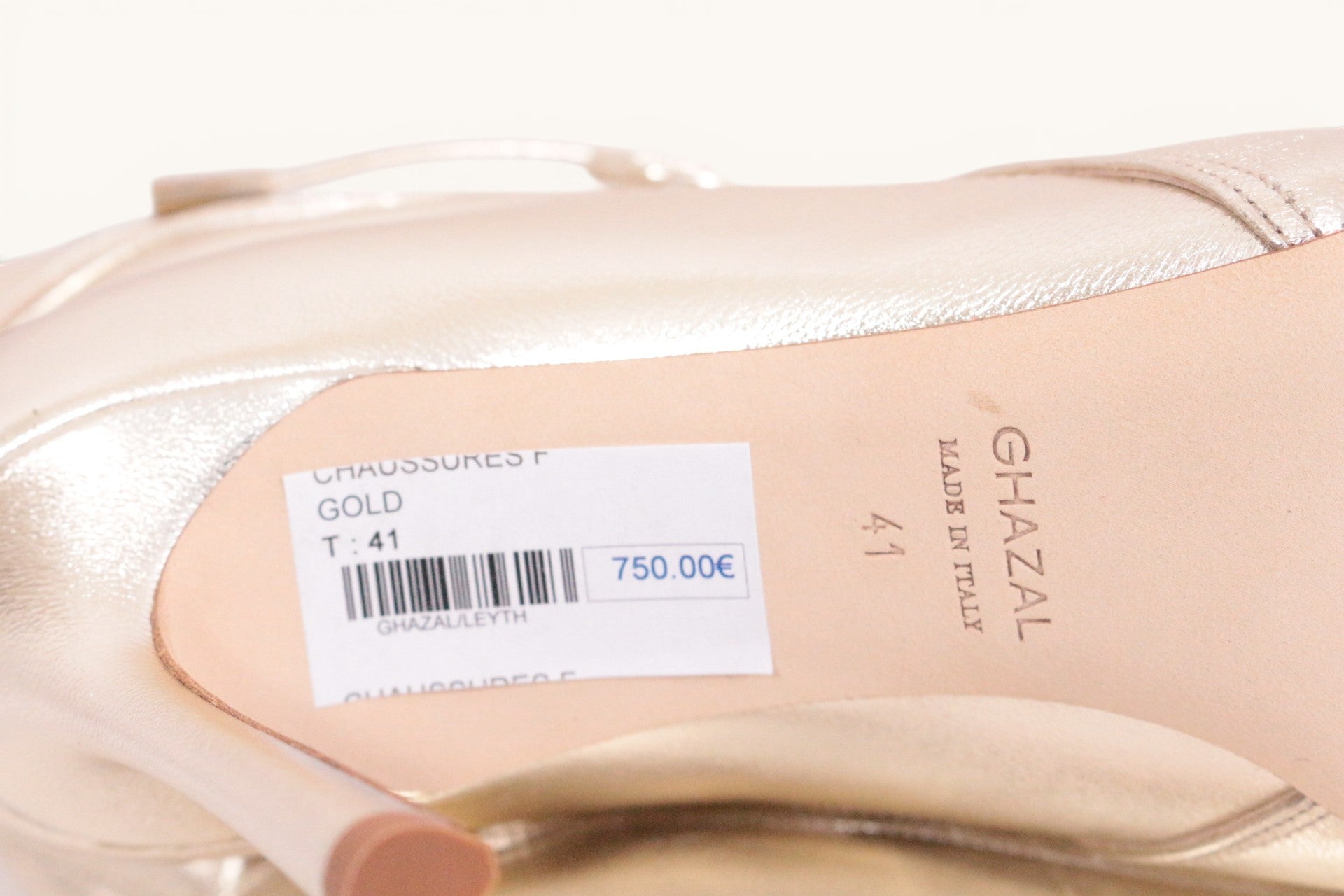 Bottines Ghazal Paris cuir marron souple avec liens à nouer - Neuves 16
