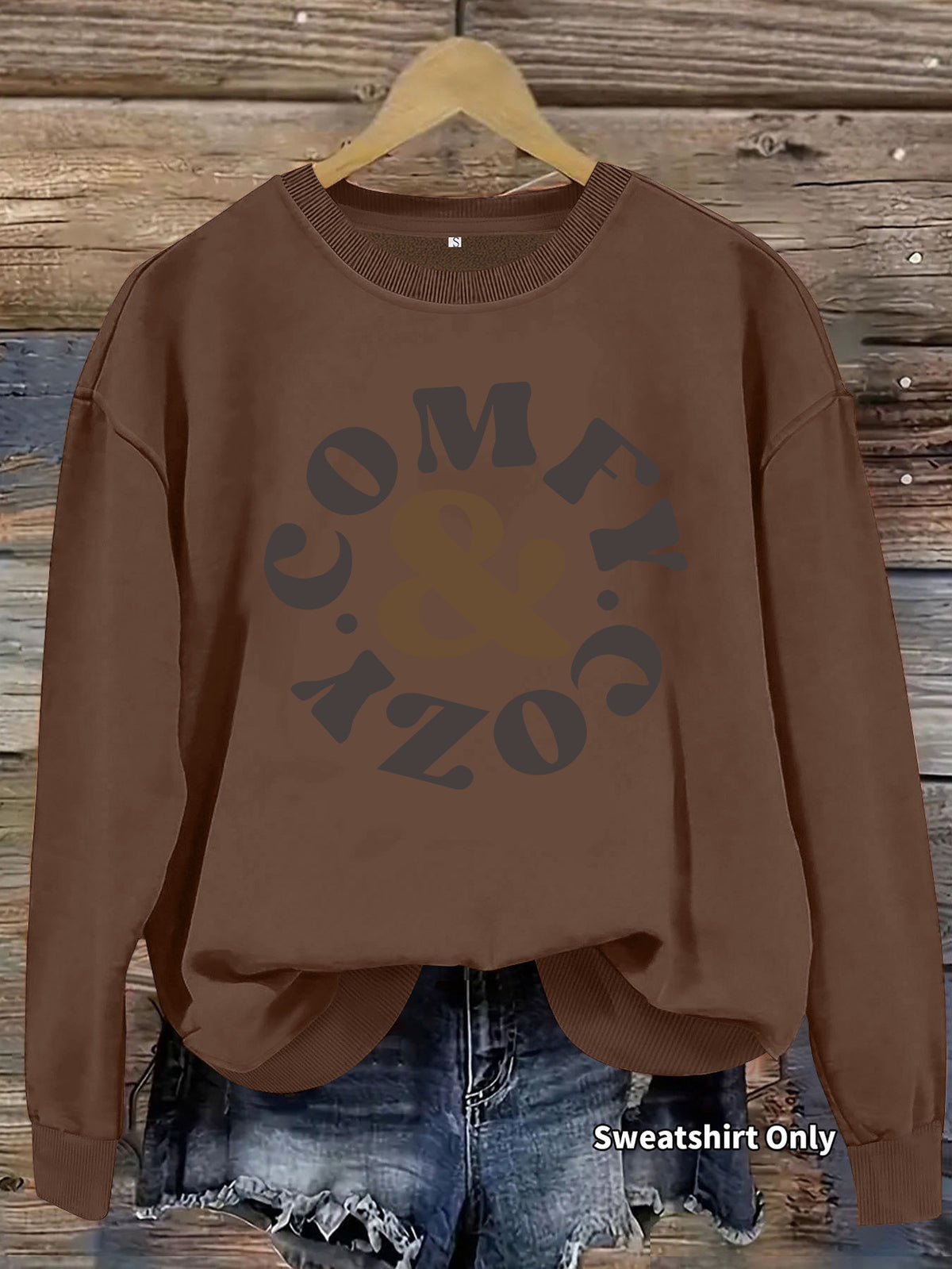 Sweat-shirt épais ample imprimé – photo 7 – Frippin'Dealz