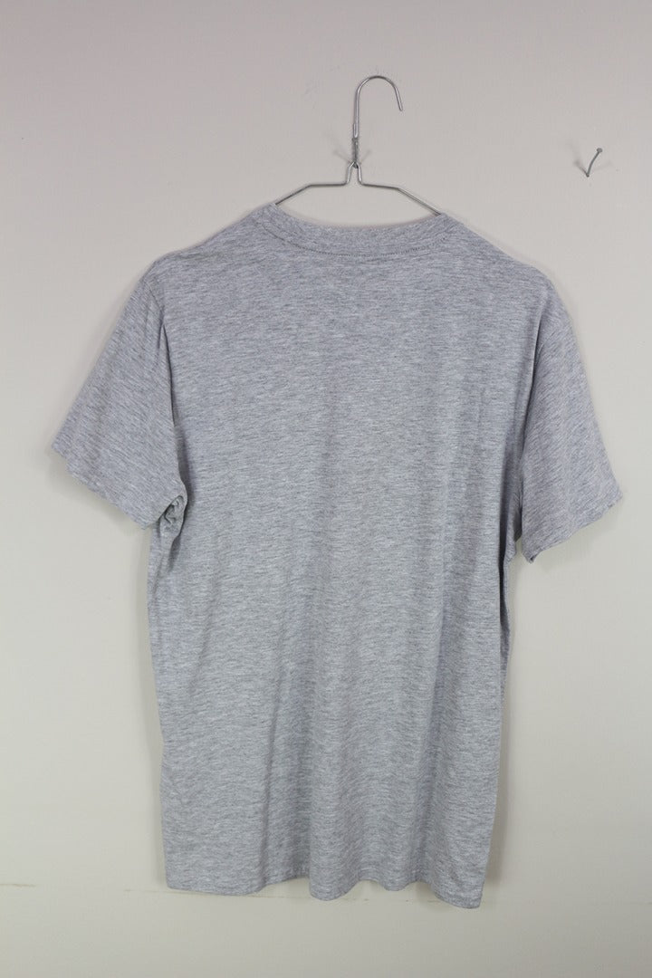 T-shirt Threadbare gris chiné imprimé moto homme M 6