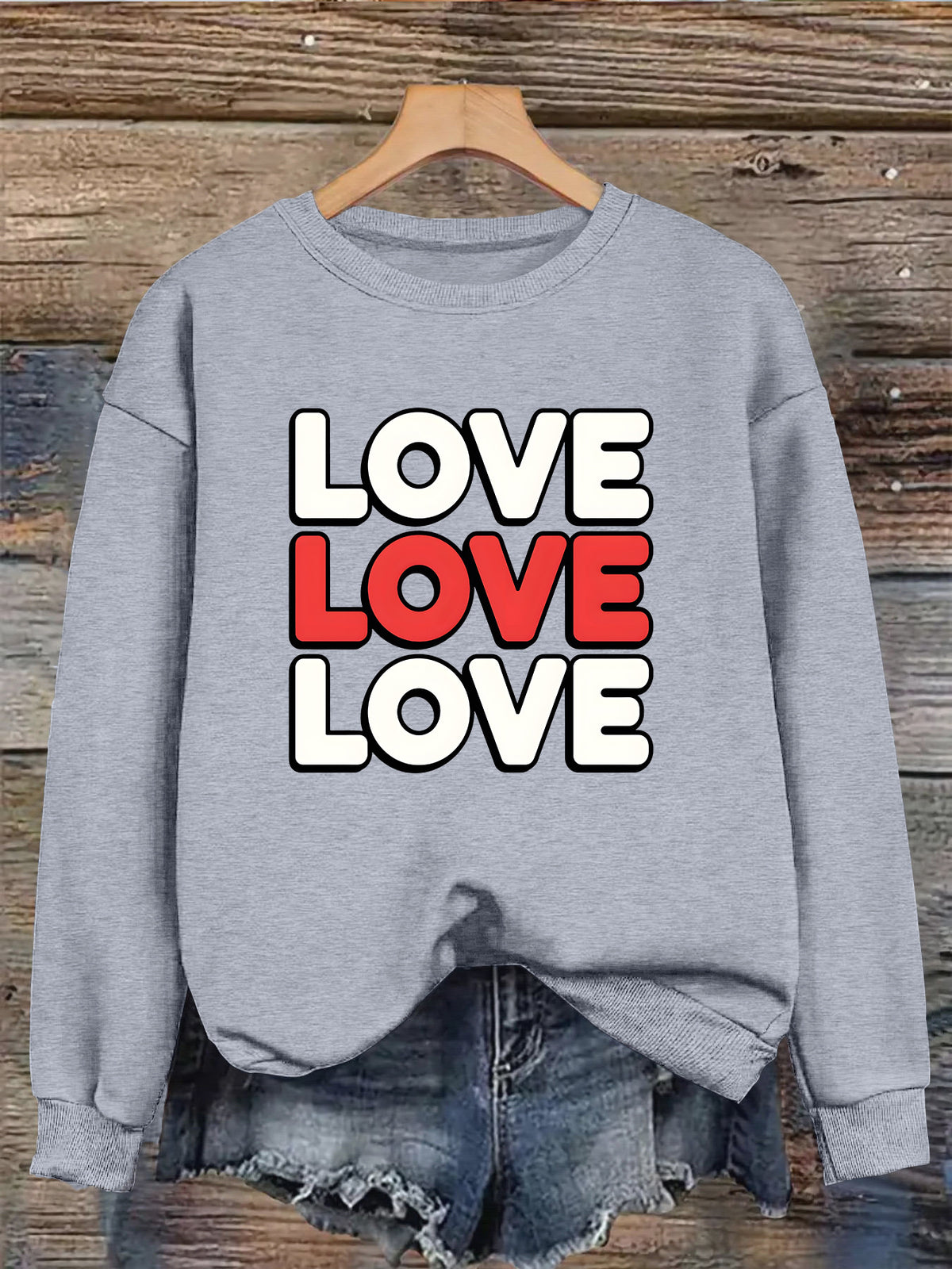 Sweat-shirt ample manches lanternes 4 coloris – photo 2 – Frippin'Dealz