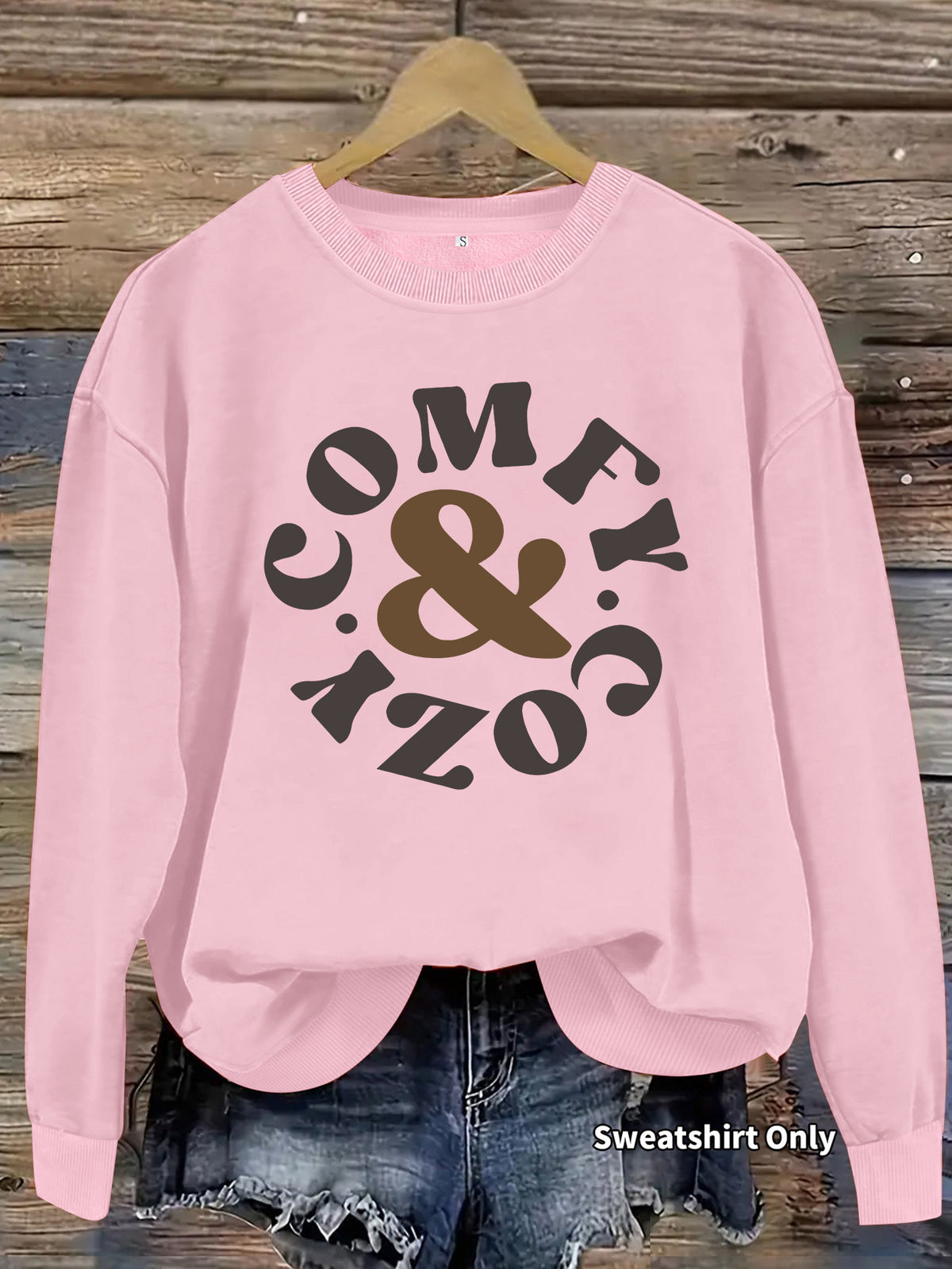 Sweat-shirt épais ample imprimé – photo 2 – Frippin'Dealz