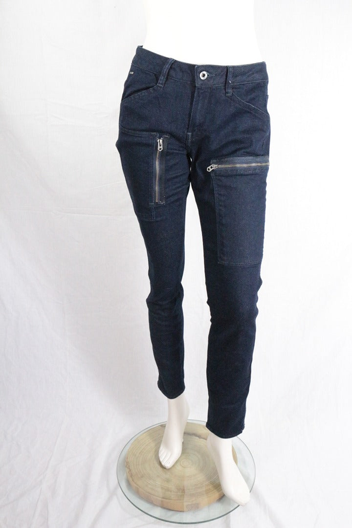 Jean G-star Raw bleu brut multipoches zippées cargo taille 27 - Neuf avec étiquette 4