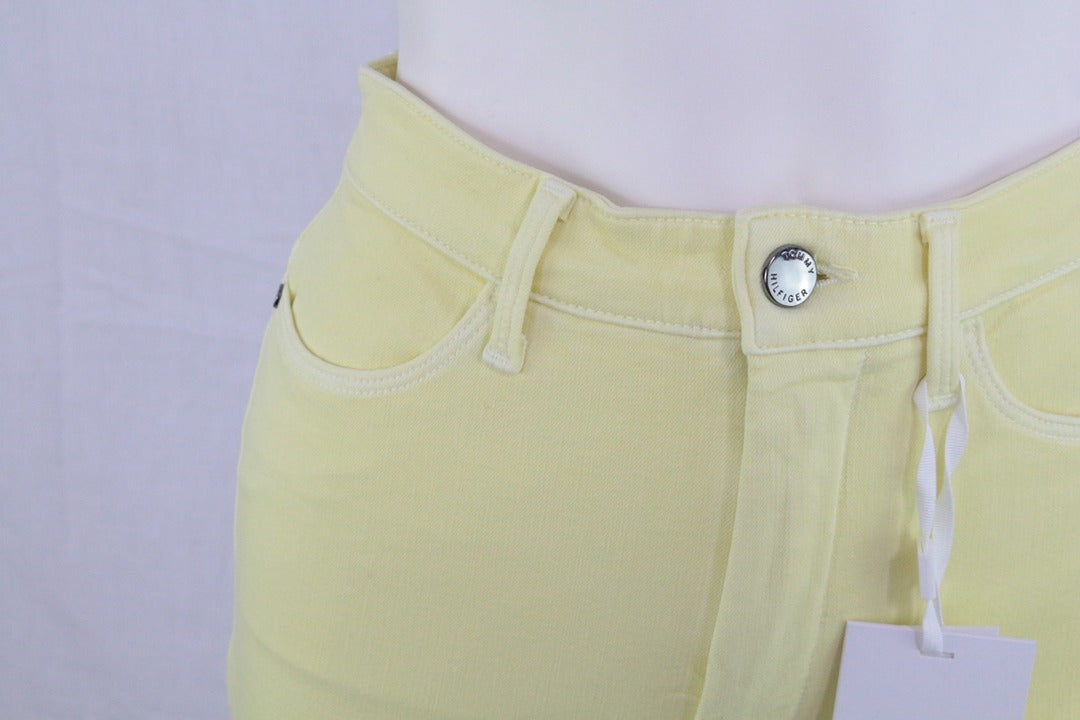 Jean skinny Tommy Hilfiger jaune taille haute 27 32 - Neuf avec étiquette 7