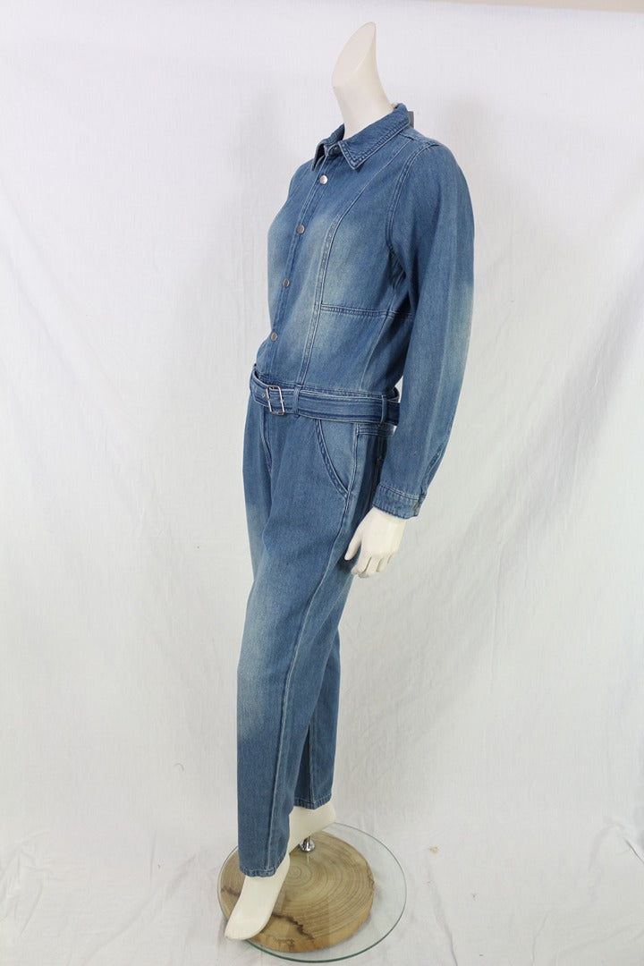 Combinaison denim bleu Maison 123 taille 38 neuve étiquette 3