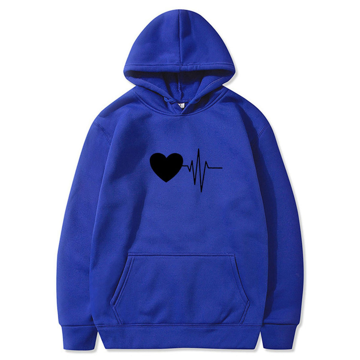 Sweat à capuche Love pour couple, design tendance décontracté 15