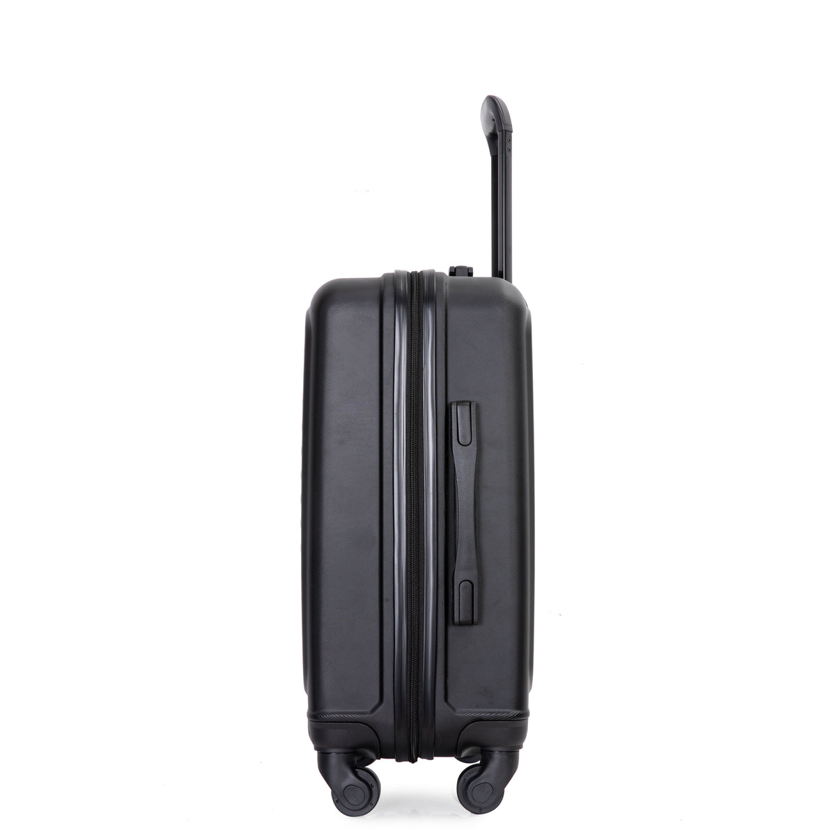 Valise cabine 55 cm rigide ABS 4 roues pivotantes noire 12