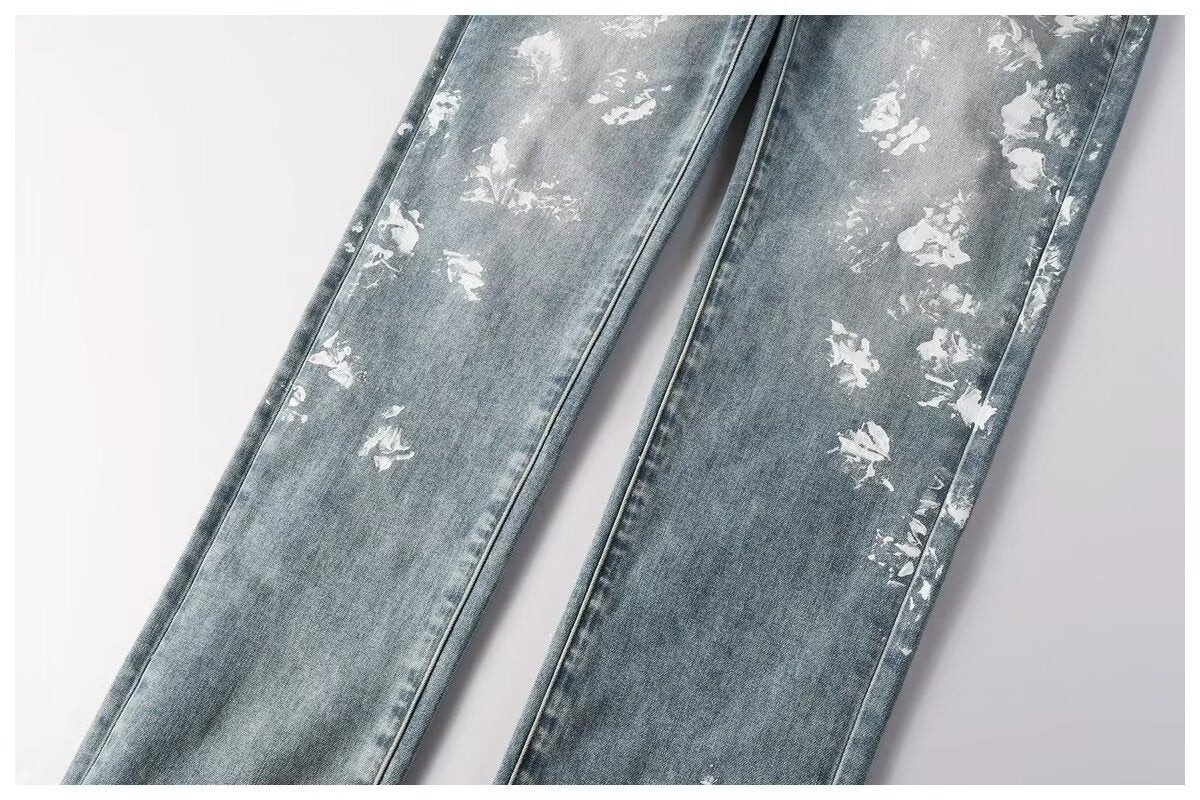 Jean slim stretch décontracté pour homme, style urbain 15