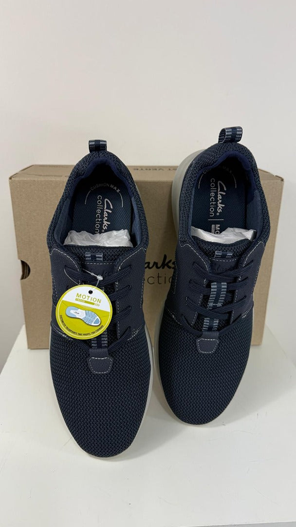 Baskets Clarks Lehman Tie bleu marine 44.5 4