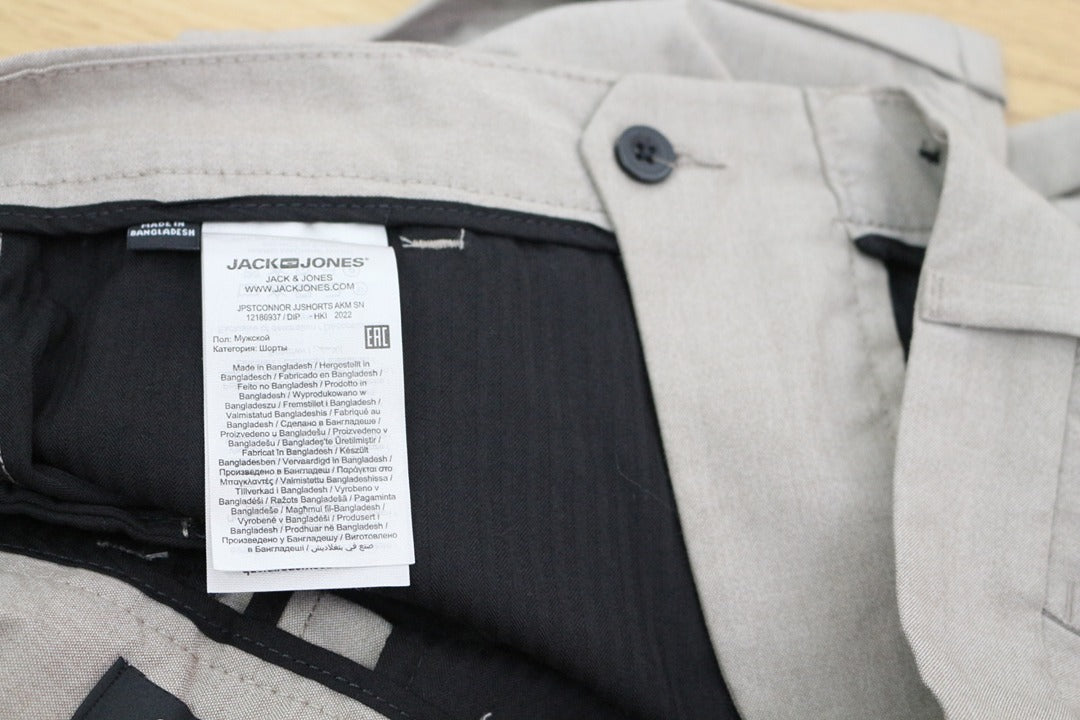 Short Chino Jack & Jones Beige Taille S Neuf 7