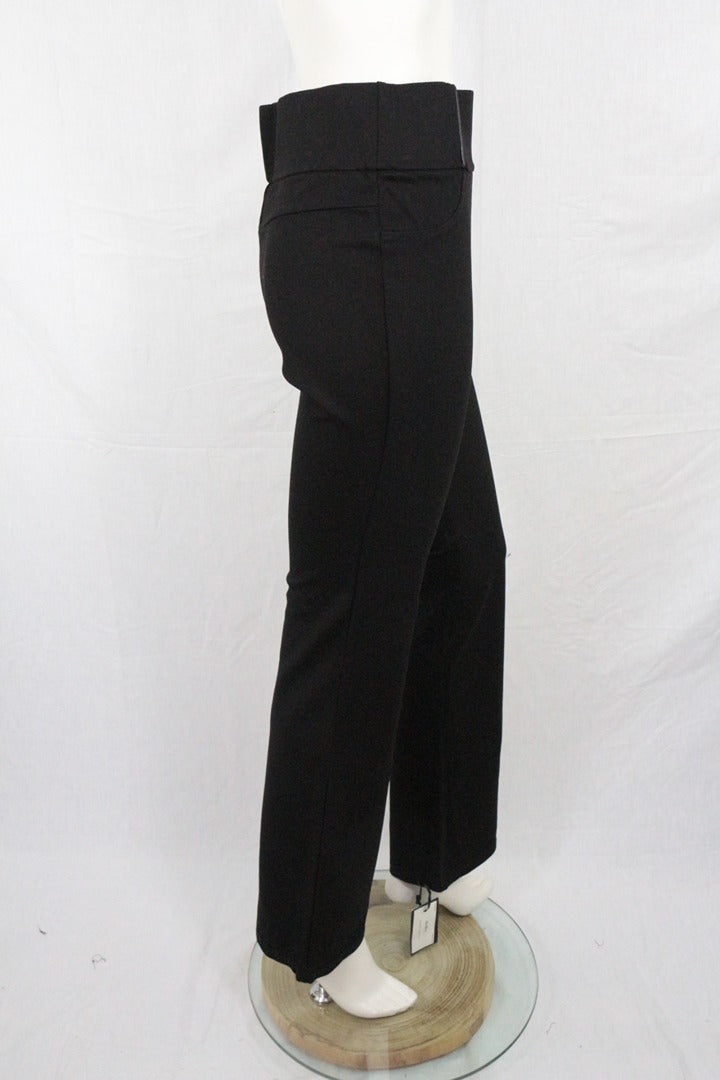 Ysabel Mora Pantalon Droit Noir Taille Xl Old Money 5