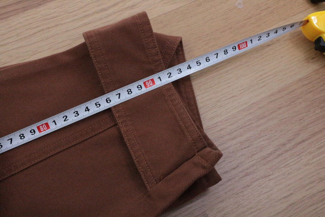 Pantalon Sisley marron taille haute 42 - Neuf avec étiquette vintage 14