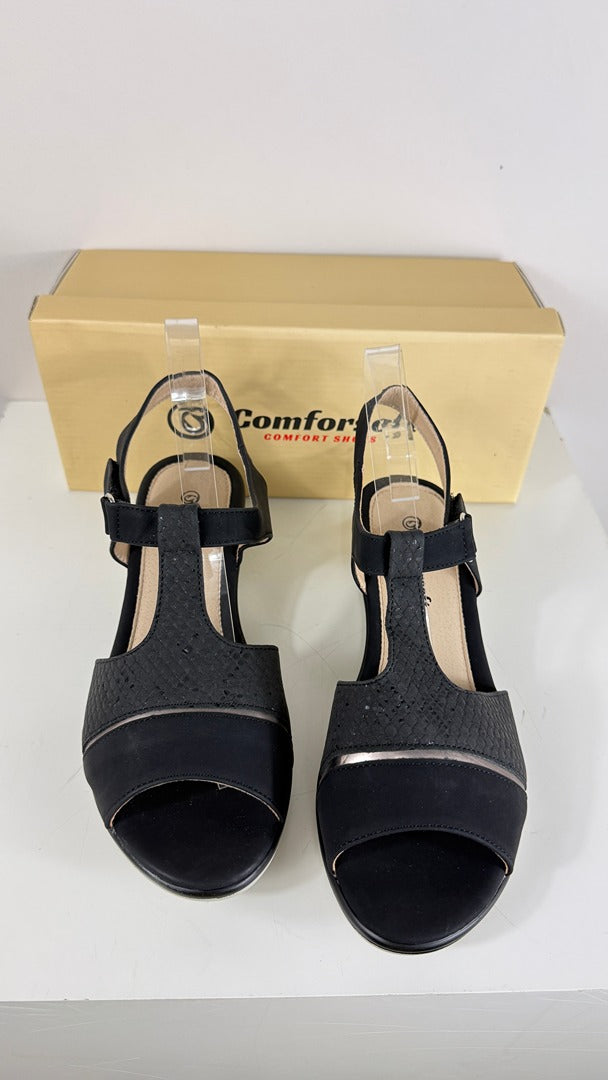 Sandales confort femme Comforsoft noir taille 39 4