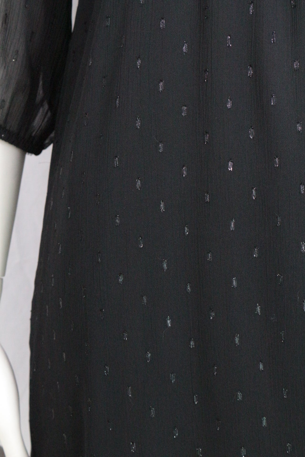 Lolaliza Robe mi-longue Polyester Noir S  Neuf 7
