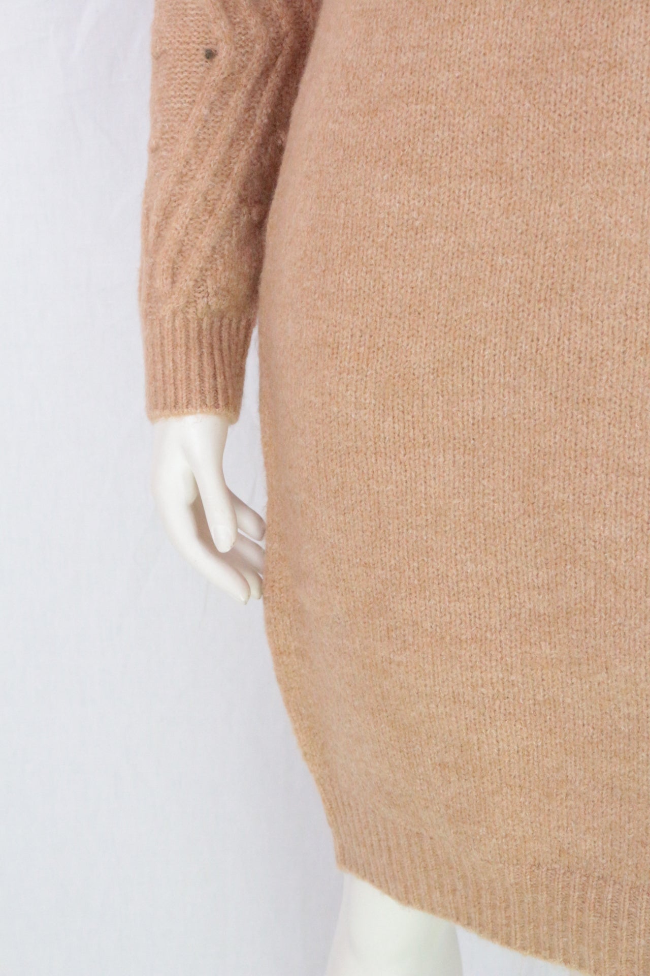 Lolaliza – Vestito a maglia – Acrilico, spandex, poliestere – Cammello