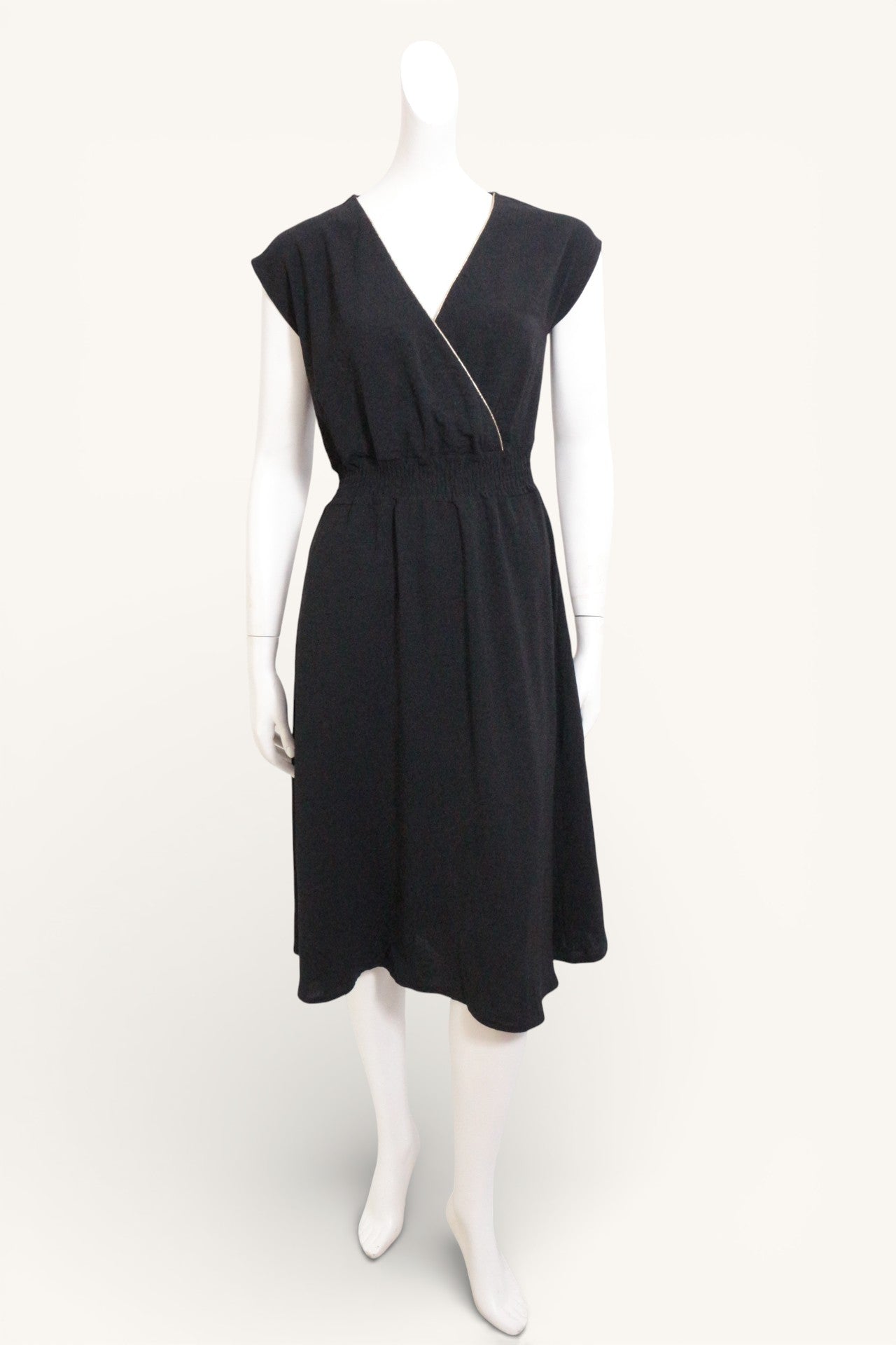 Lolaliza Robe mi-longue Polyester Noir XS  Neuf 7