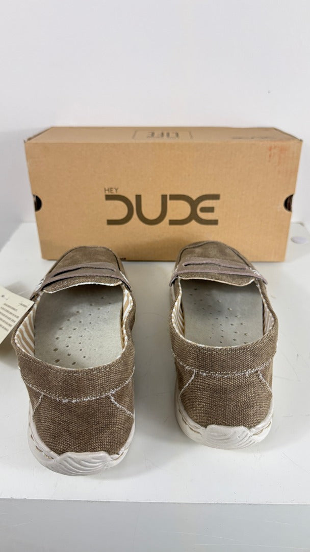 Mocassins Hey Dude en toile marron taille 38 neufs 6
