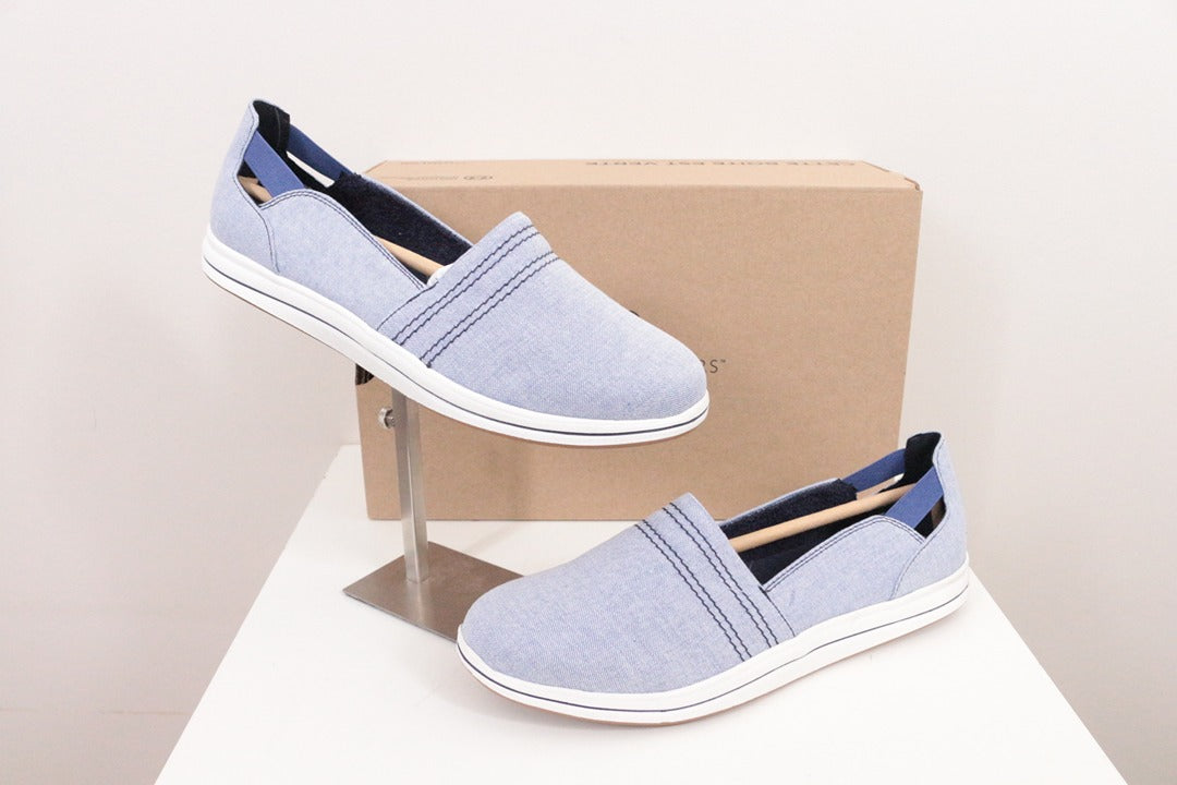 Mocassins Clarks Brinkley Step denim bleu clair 41 1
