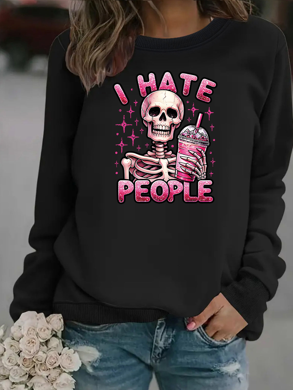 Sweat ample sans capuche femme – photo 16 – Frippin'Dealz