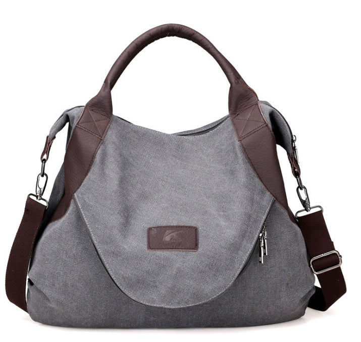 Sac à main bandoulière en toile rétro – photo 3 – Frippin'Dealz
