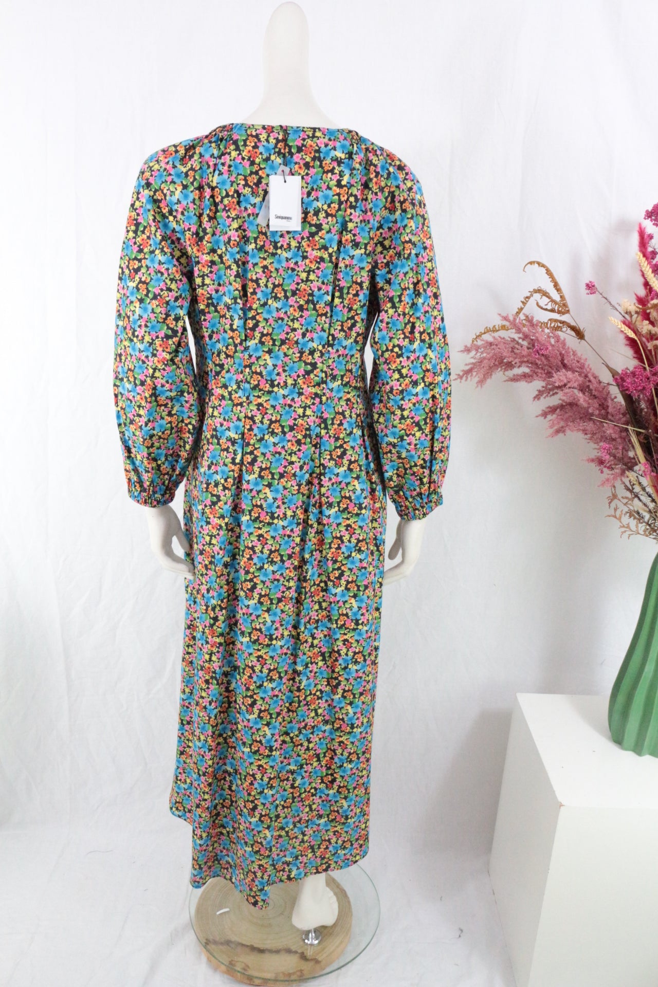 Sinéquanone Robe longue Polyester Multicolore, Noir L  Neuf 9