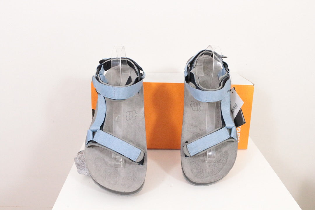 Sandales de randonnée femme Lizard Super Hike cuir bleu ciel 41 3
