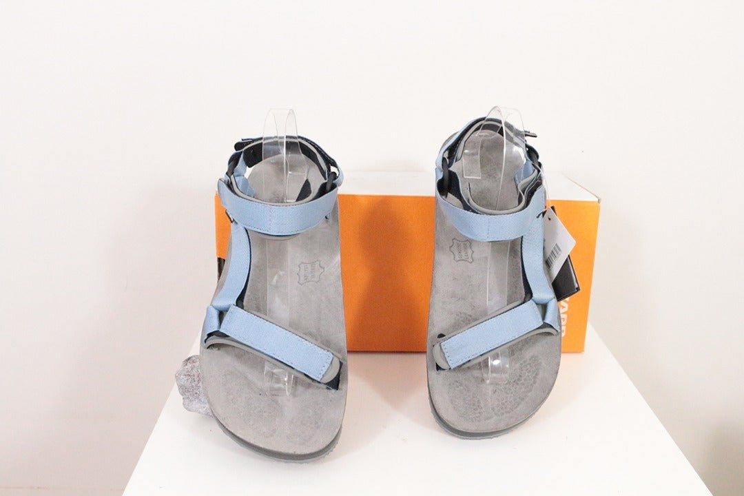 Sandales de randonnée femme Lizard Super Hike cuir bleu ciel 41 4