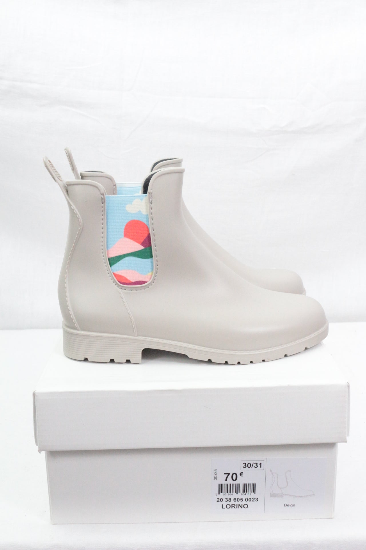 Bocage Frankreich Arno – Stiefel Lorino – Gummi – Beige 7