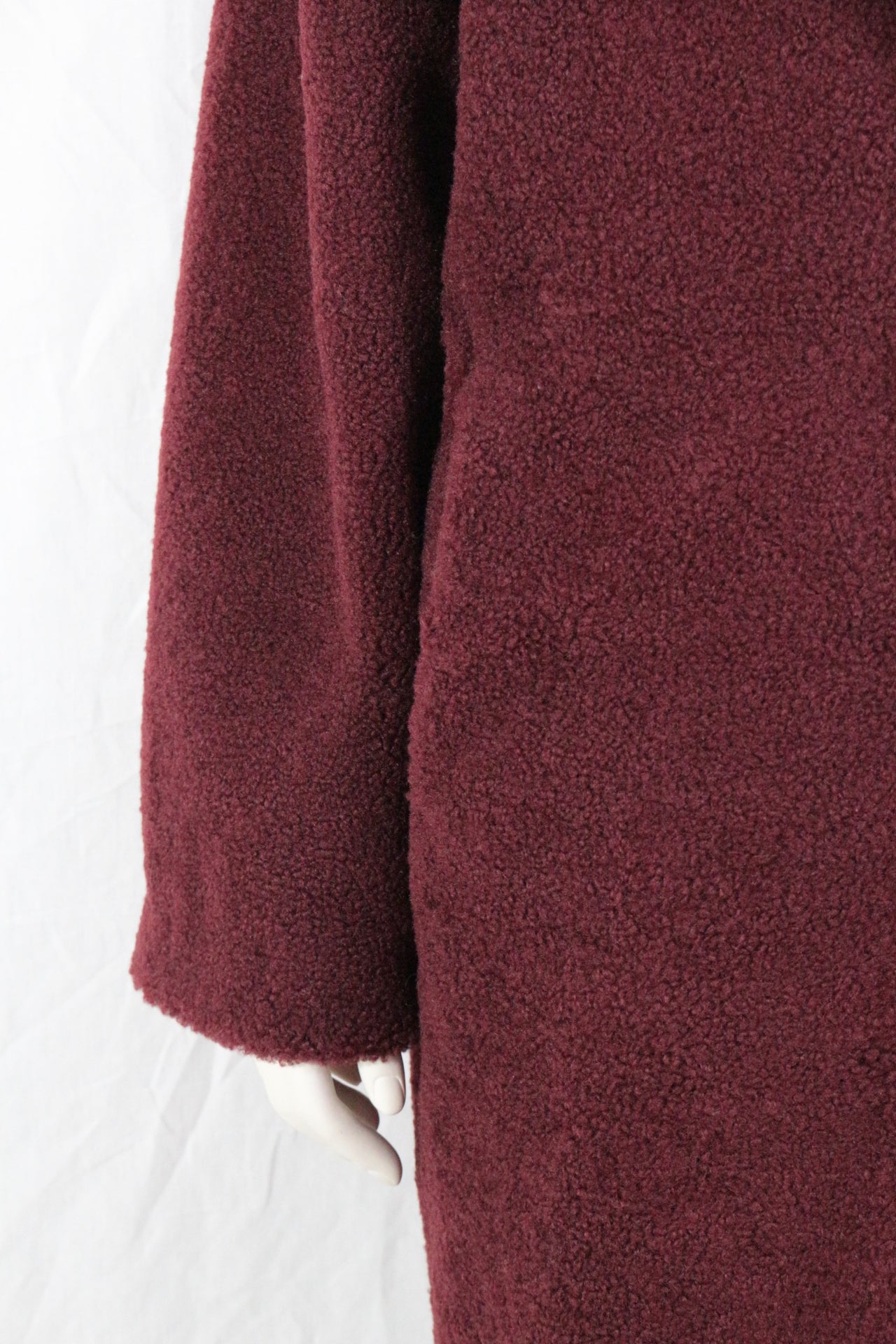 Suncoo Manteau Long Coton, Polyester Bordeaux L  Neuf 11