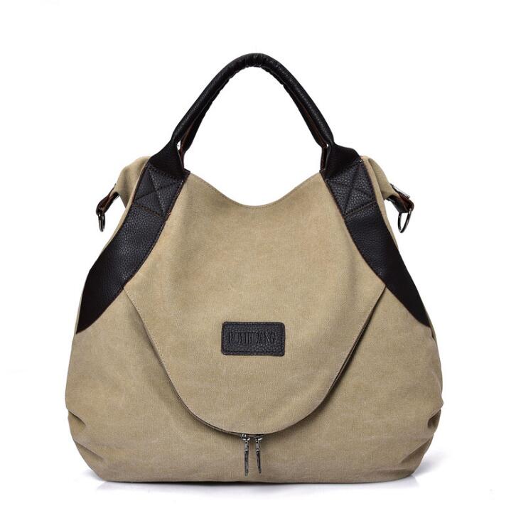 Sac à main bandoulière en toile rétro – photo 2 – Frippin'Dealz
