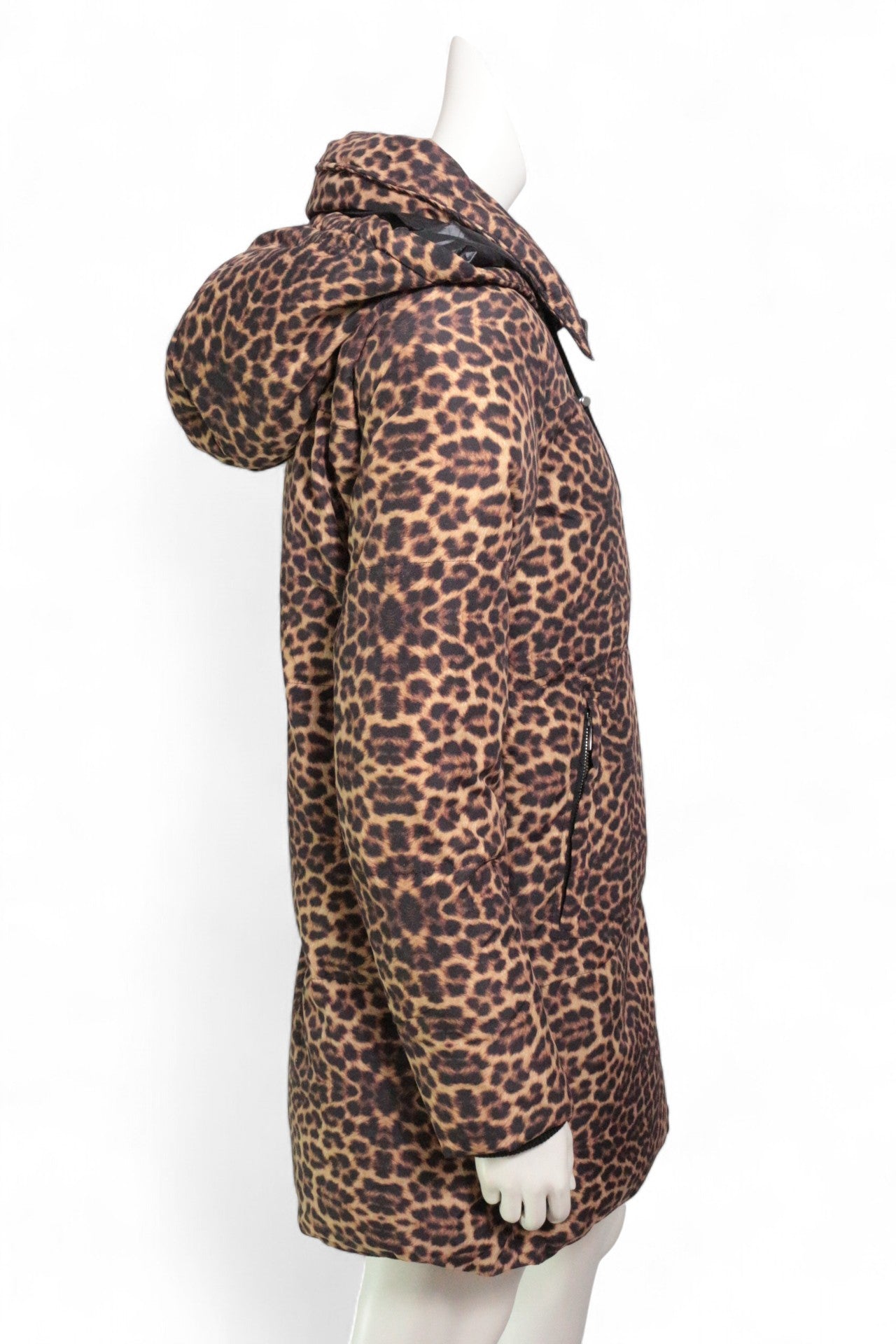 Maje Doudoune Polyester Beige L  Neuf 7