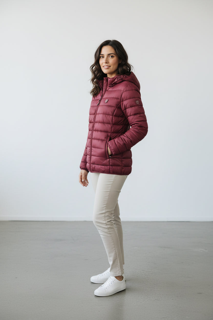 Canadian peak Doudoune Polyester Violet XL  Neuf