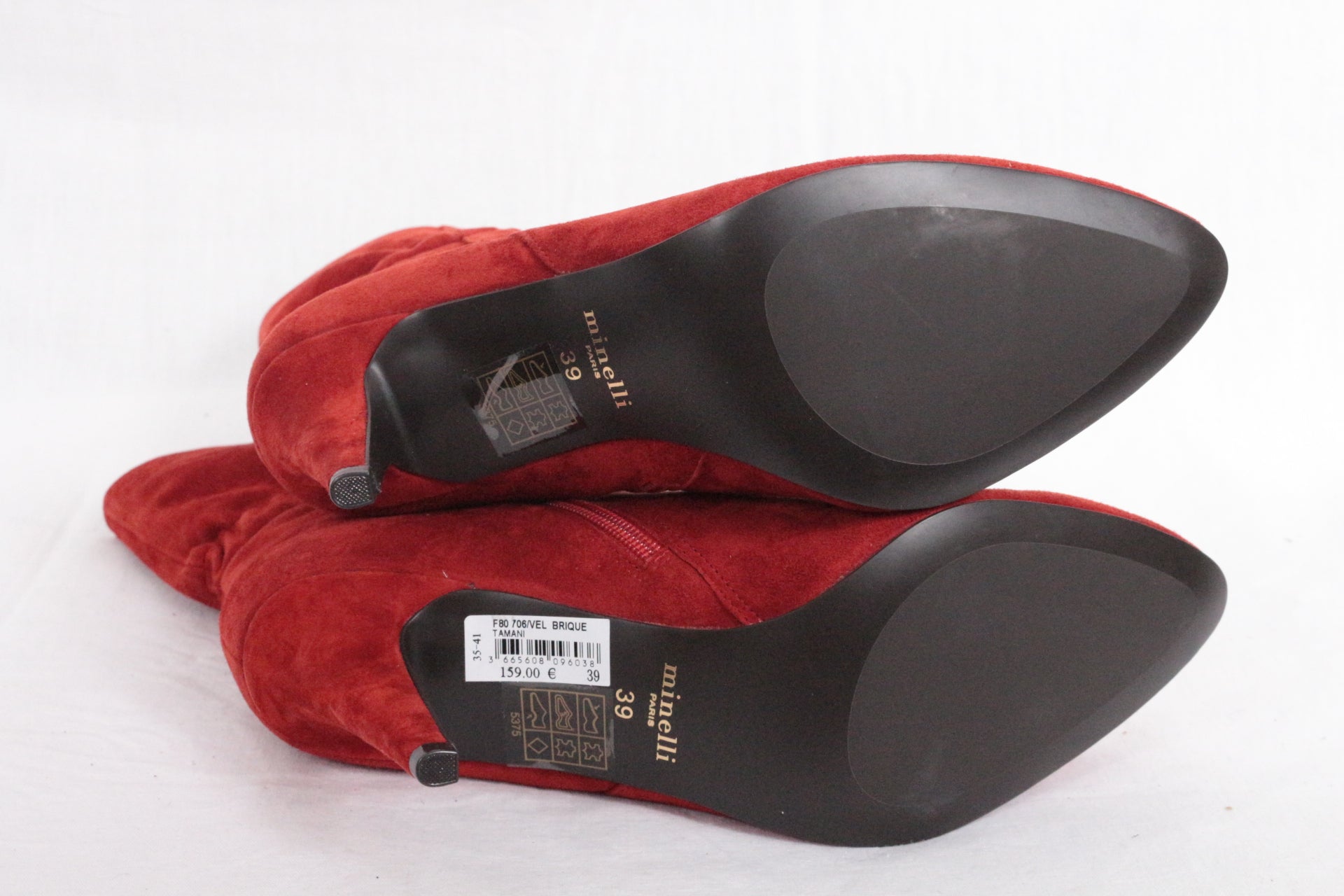 Minelli – Stiefeletten mit Absatz – Leder 13