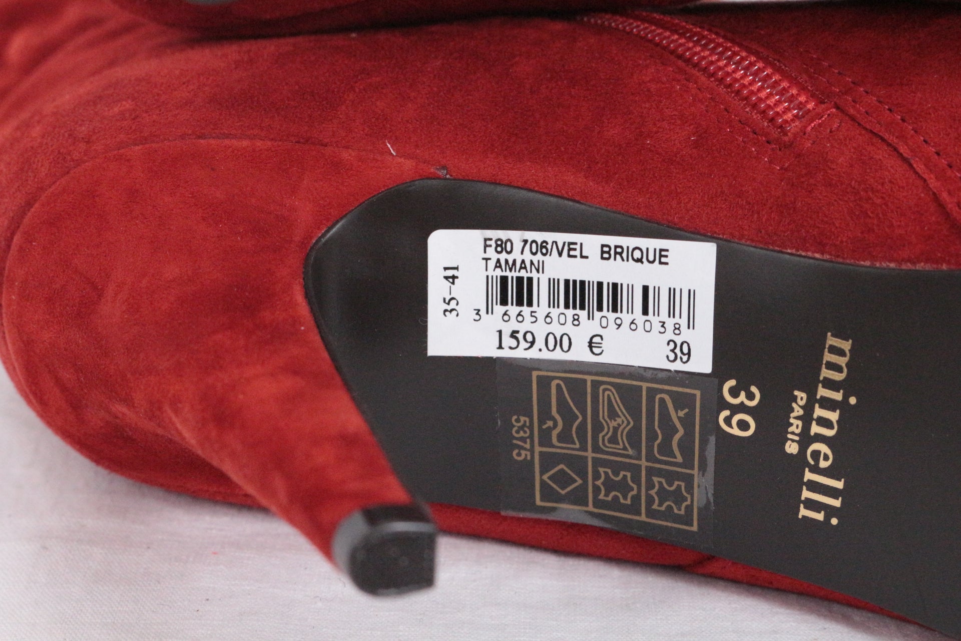 Minelli – Stiefeletten mit Absatz – Leder 14