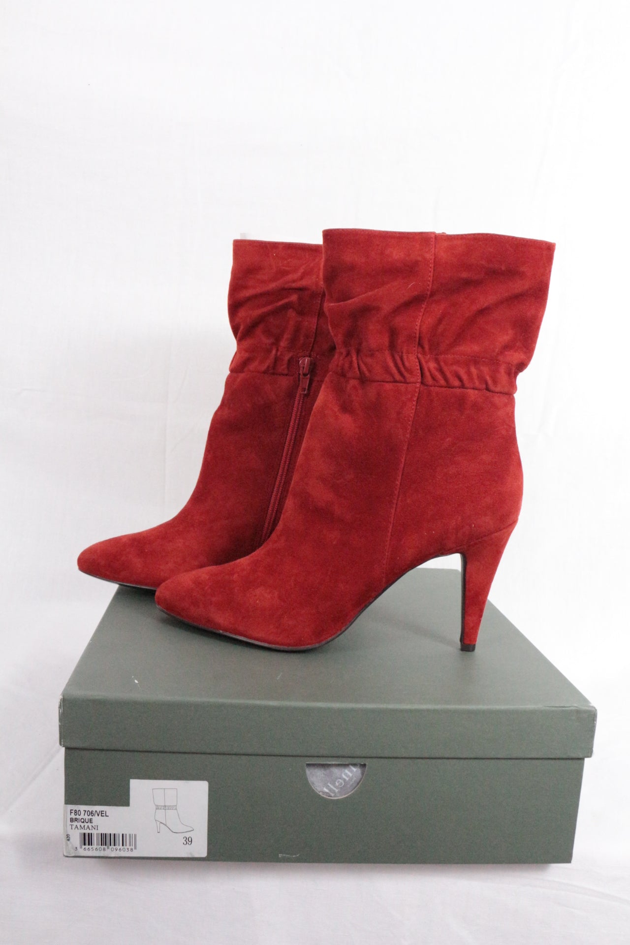 Minelli – Stiefeletten mit Absatz – Leder 15