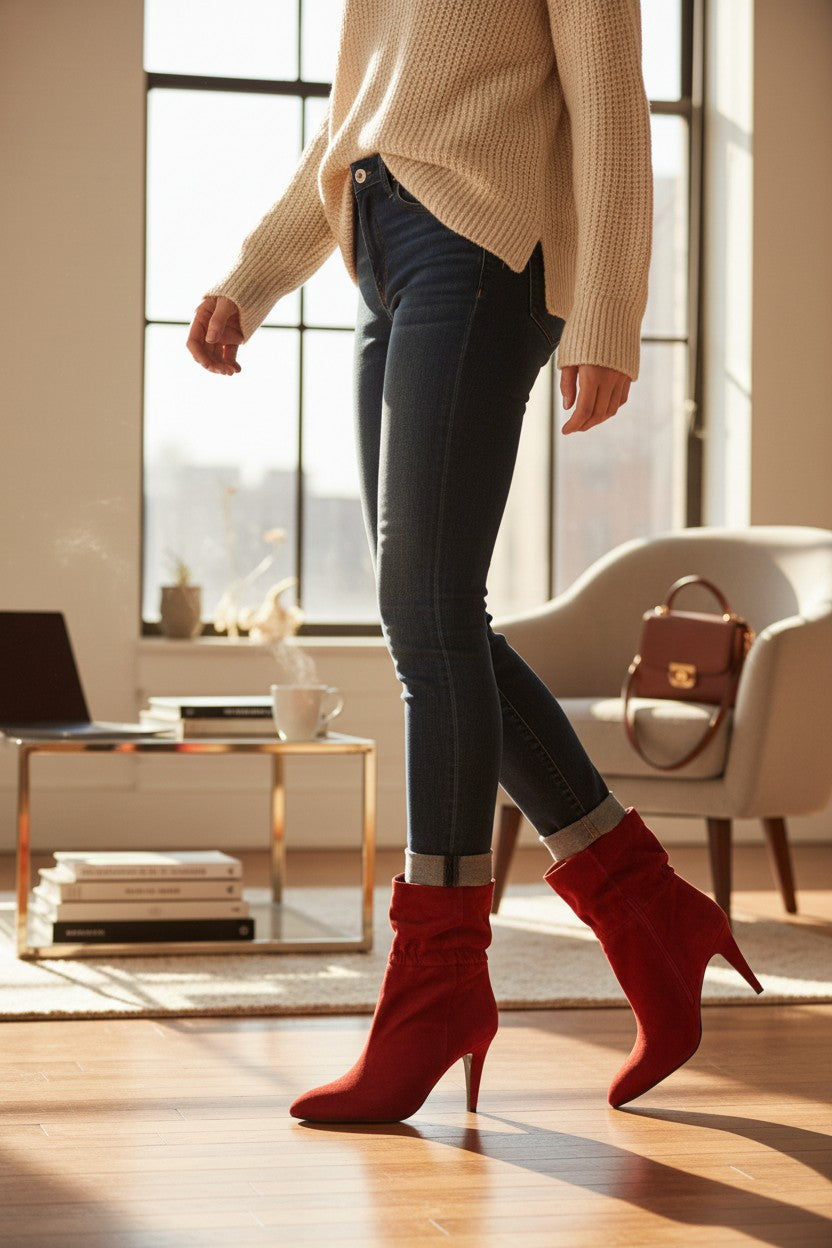 Minelli Bottines à talons Cuir    Neuf