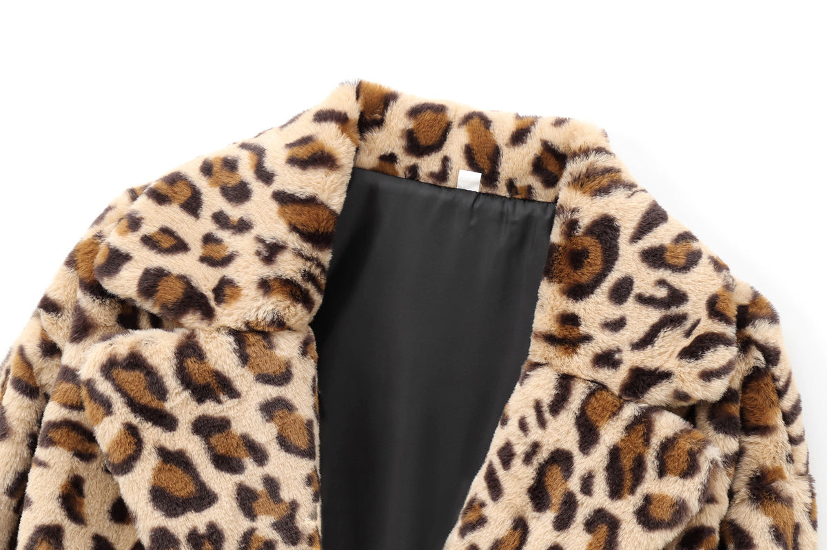 Manteau fausse fourrure imprimé animal – photo 7 – Frippin'Dealz