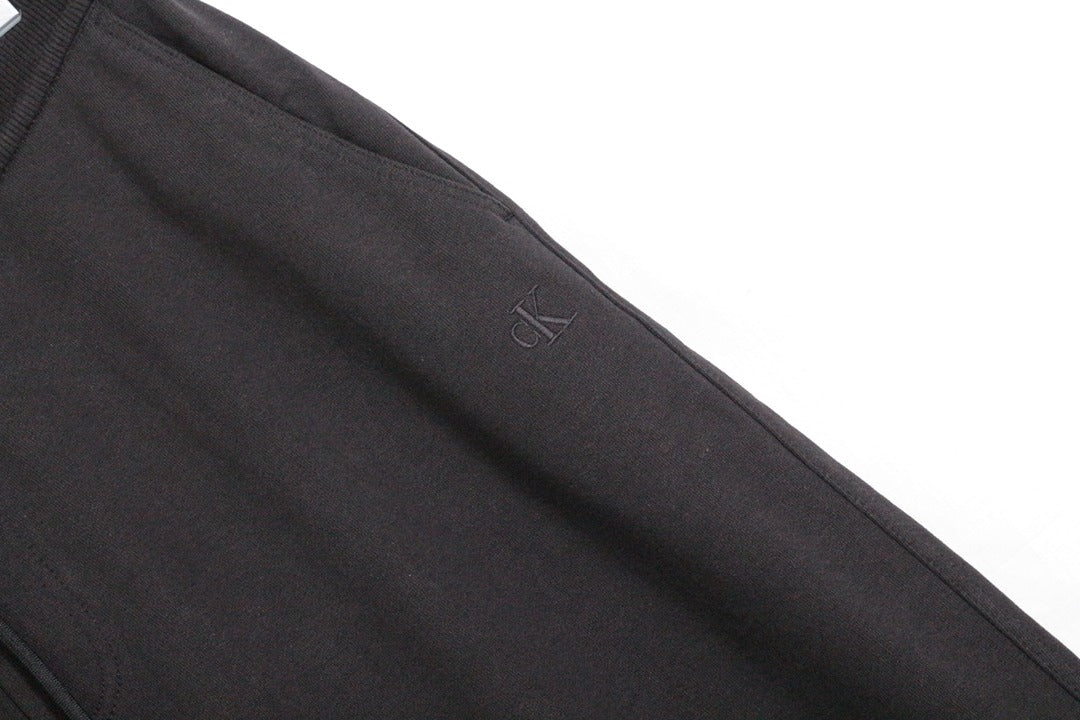 Pantalon de jogging homme Calvin Klein Jeans noir large L Y2k 3