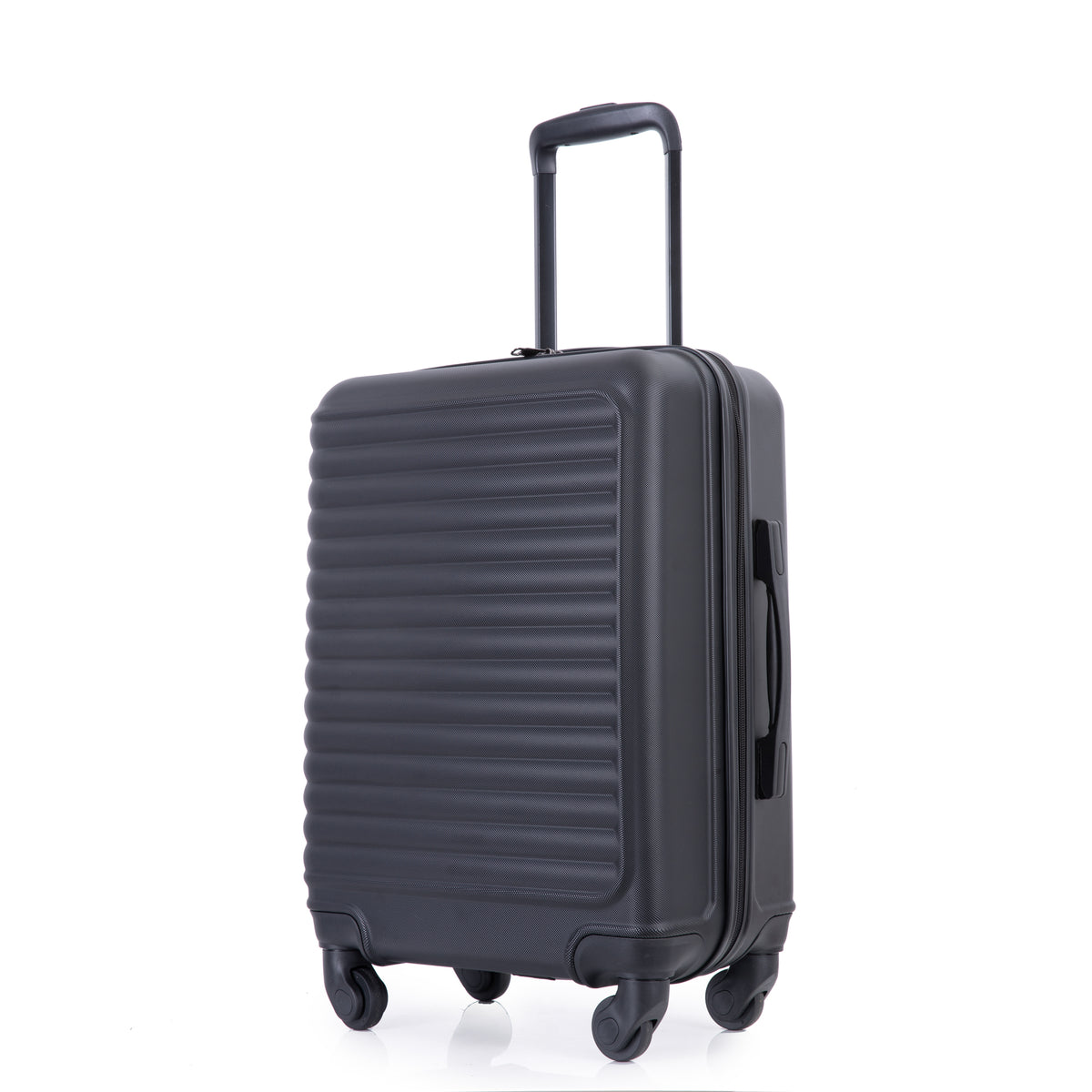 Valise cabine 55 cm rigide noire – photo 7 – Frippin'Dealz