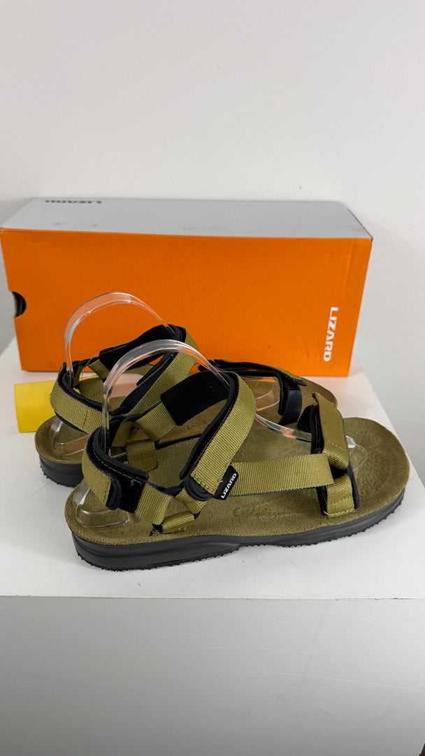 Sandales randonnée Lizard Super Hike cuir kaki 40 neuf 10