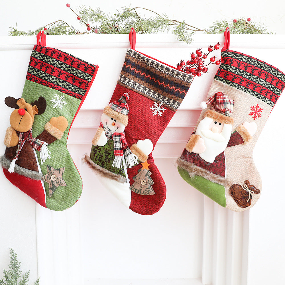 Grande chaussette de Noël 3D – photo 2 – Frippin'Dealz