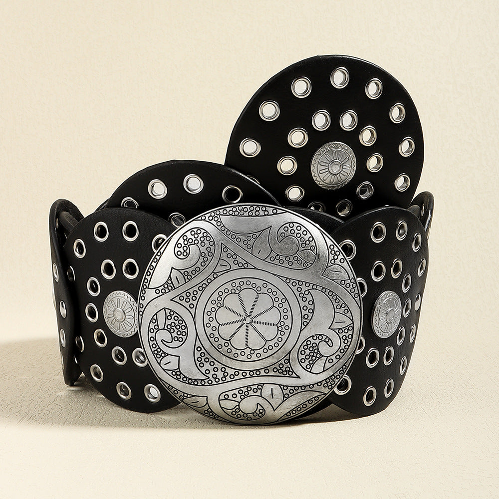 Ceinture large western en similicuir – photo 17 – Frippin'Dealz