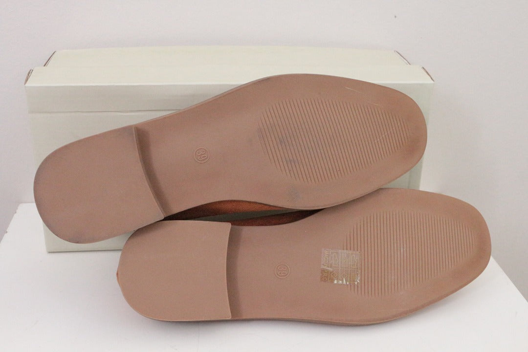 Mocassins Findlay suédine marron camel 39 neufs 7