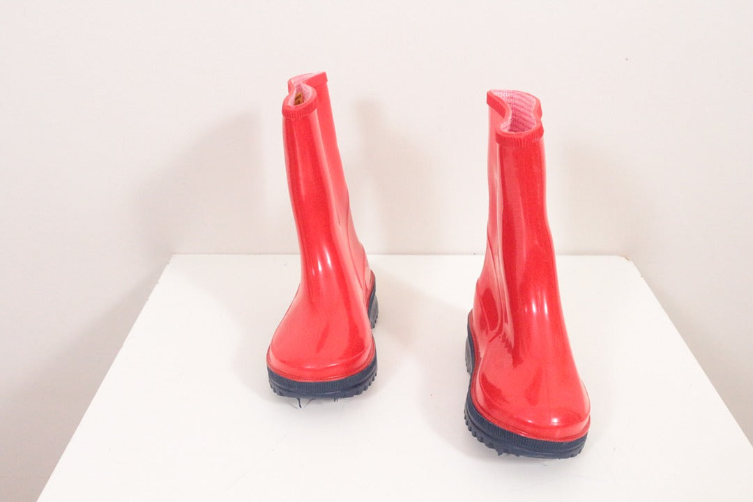 Bottes de pluie Spirale rouges taille 23 3