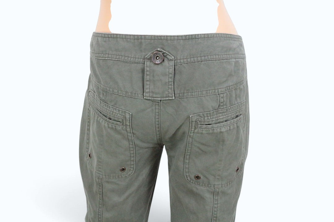 Pantalon cargo Lea L Moda coton kaki 40 style militaire | Frippin'Dealz – photo 6