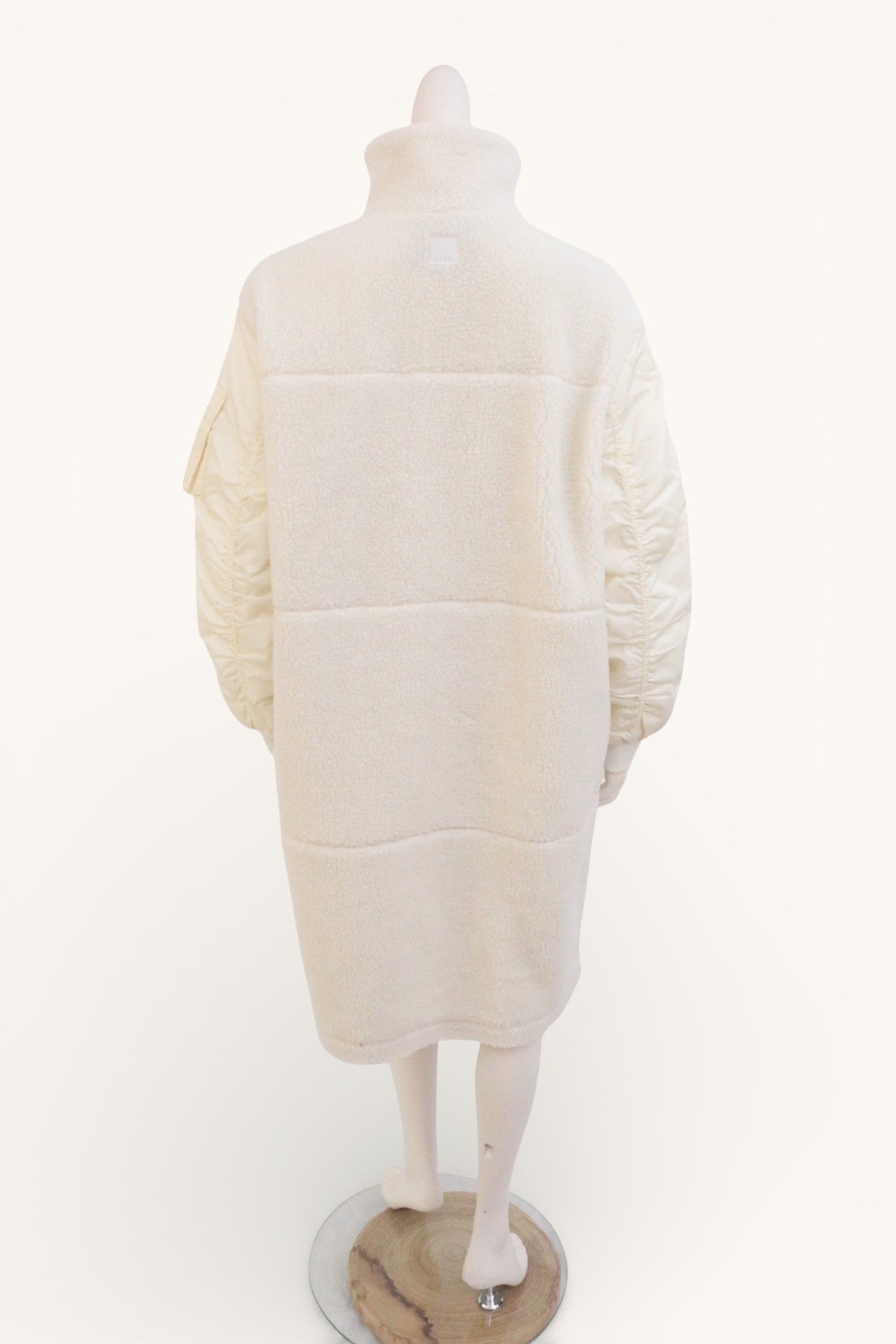 Marc O'Polo – Teddy-Mantel – Polyester – Gebrochenes Weiß 8